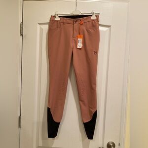 Vestrum of Italy Women's Pink Equestrian Riding Pants